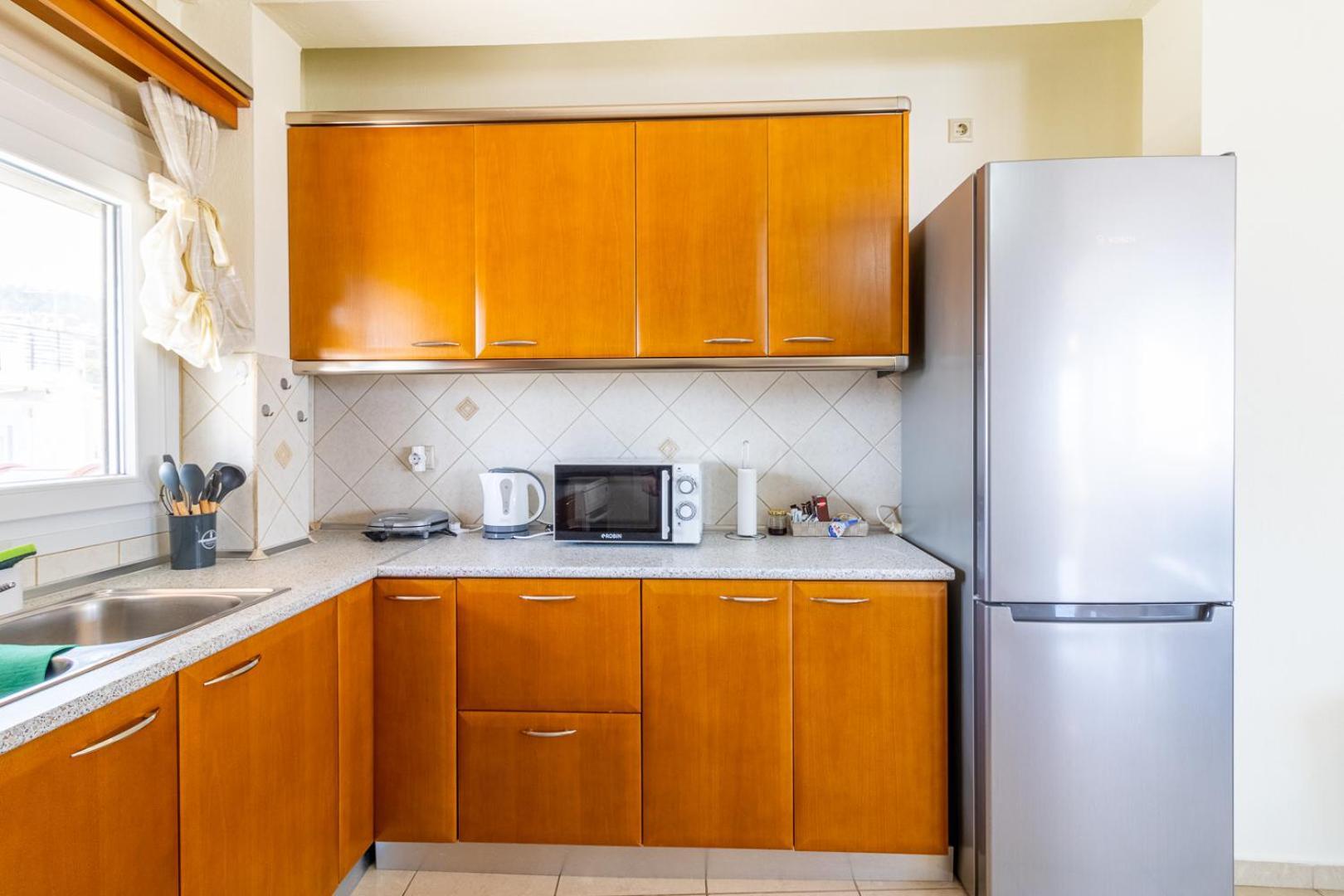 Ferienwohnung Finas Penthouse,Private Terrace,Great View,Mins From Sea Kavala Exterior foto