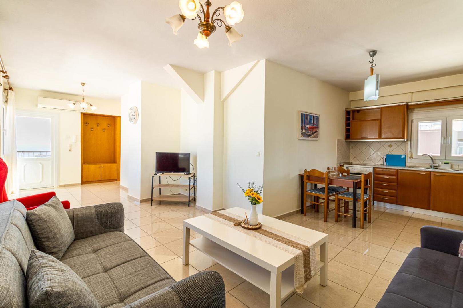 Ferienwohnung Finas Penthouse,Private Terrace,Great View,Mins From Sea Kavala Exterior foto